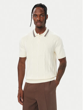 Guess Guess Polokošeľa Z6BR01 Z1609 Krémová Regular Fit