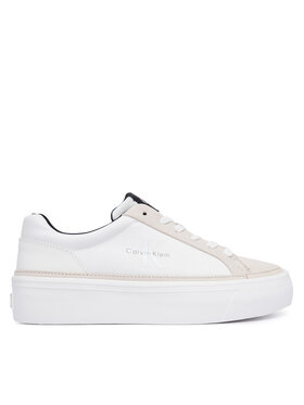Calvin Klein Calvin Klein Sneakers Vulc Flatf Laceup HW0HW03086 Weiß