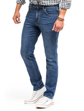Wrangler Wrangler Jeansy TEXAS SLIM Niebieski Slim Fit