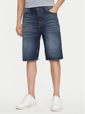HUGO HUGO Szorty jeansowe Skate 50534641 Granatowy Straight Fit