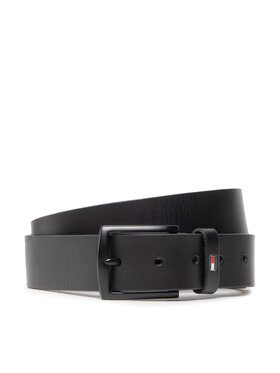 Tommy Hilfiger Tommy Hilfiger Vīriešu josta Denton Matte 3.5 AM0AM08362 Melns