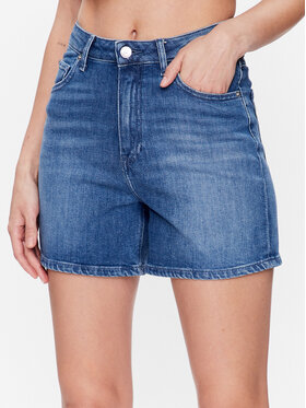 Tommy Hilfiger Tommy Hilfiger Jeansshorts WW0WW40212 Dunkelblau Regular Fit