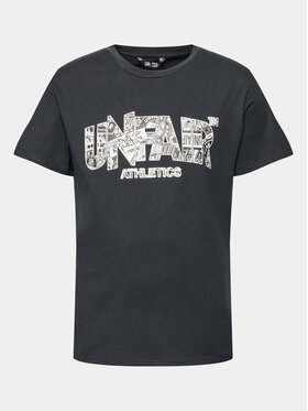 Unfair Athletics Unfair Athletics T-Shirt Classic Label Chaos Logo UNFR23-050 Schwarz Regular Fit