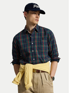 Polo Ralph Lauren Polo Ralph Lauren Košulja 710B30160001 Tamno zelena Custom Fit