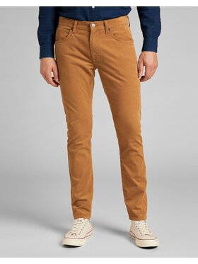 Lee Lee Pantaloni di tessuto LUKE Marrone Slim Fit