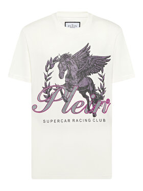 PHILIPP PLEIN PHILIPP PLEIN T-Shirt 22607 Biały Regular Fit