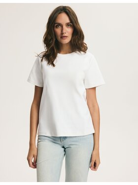 Esotiq Esotiq Bluzka 46060 Biały Regular Fit