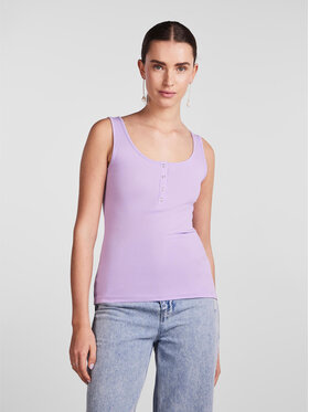 Pieces Pieces Top 17101438 Fialová Slim Fit