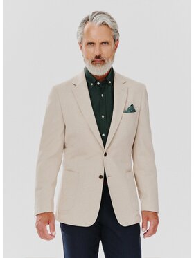 Pako Lorente Pako Lorente Marynarka P24WF-3X-001 Beżowy Slim Fit