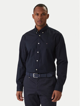 Tommy Hilfiger Tommy Hilfiger Košile Core Flex MW0MW39988 Tmavomodrá Regular Fit