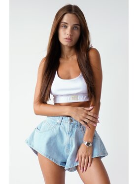 MissDenim MissDenim Szorty jeansowe Skorts Niebieski Regular Fit