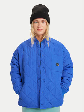 Quiksilver Quiksilver Kurtka przejściowa Shining Quilted EQWJK03084 Granatowy Regular Fit
