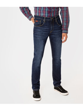 Lee Cooper Lee Cooper Jeansy NORRIS 2424 Granatowy Slim Fit