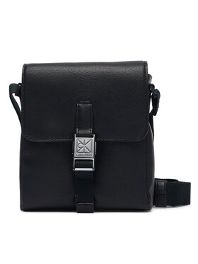 Calvin Klein Calvin Klein Umhängetasche Emblem Hw Flap Reporter LV04D3506G Schwarz