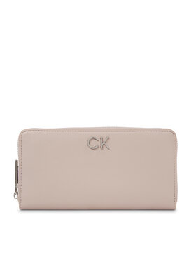 Calvin Klein Calvin Klein Portfel damski Re-Lock Z/A Wallet Lg K60K609699 Szary