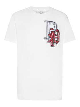 PHILIPP PLEIN PHILIPP PLEIN T-Shirt 15301 Bílá Regular Fit