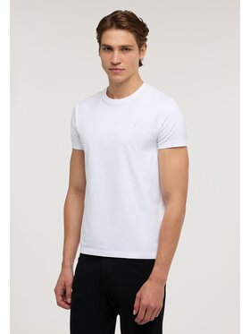 Trussardi Trussardi T-Shirt G0228000123N001 Biały Regular Fit