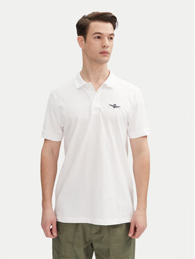 Aeronautica Militare Aeronautica Militare Tricou polo 251PO1843P191 Alb Regular Fit