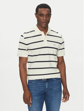 Gant Gant Polokošeľa 2014022 Écru Regular Fit
