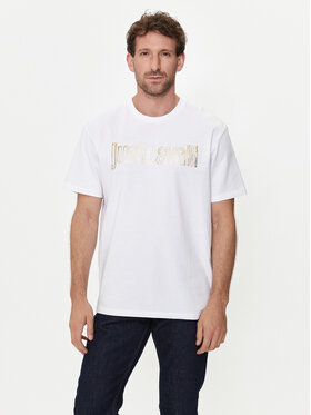 Just Cavalli Just Cavalli T-Shirt 76OAHG15 Weiß Regular Fit