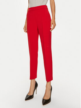 PINKO Pinko Stoffhose Parano 102861 A20Q Rot Regular Fit