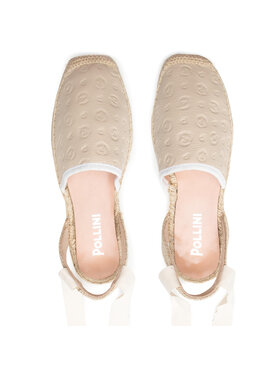 Pollini Espadrile TA10134G0EQ2V110 Bež