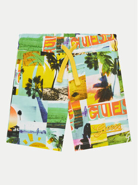 Guess Guess Szövet rövidnadrág N5GD13 KA6R4 Színes Regular Fit