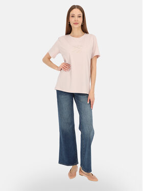 Potis & Verso Potis & Verso T-Shirt Mercy Różowy jasny Regular Fit