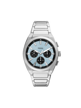 Fossil Fossil Laikrodis Everett  Chronograph FS6105 Sidabrinė