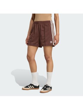 adidas adidas Szorty materiałowe 126559 Brązowy Loose Fit