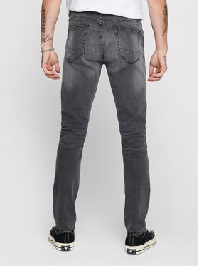 Only & Sons Jeans Hlače Warp 22012051 Siva Skinny Fit