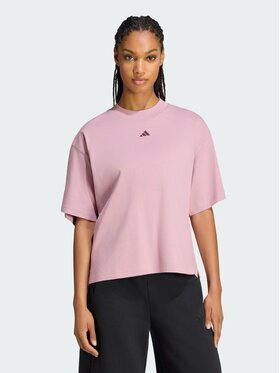 adidas adidas T-Shirt 162937 Różowy Loose Fit