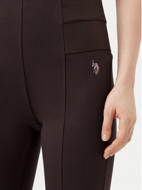 U.S. Polo Assn. Leggings WUP0053 Smeđa Slim Fit