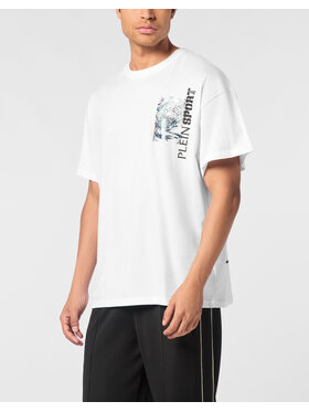 Plein Sport Plein Sport T-Shirt 24063 Biały Regular Fit