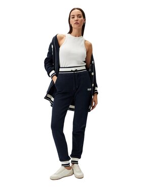 Guess Guess Spodnie damskie Pantalone raquelle jogger Niebieski Regular Fit