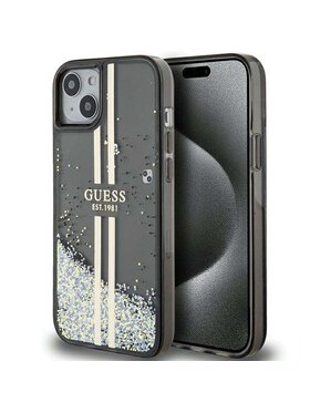 Guess Guess Etui na telefon Apple iPhone 15 Plus Czarny