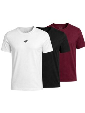 4F 4F T-Shirt Z-TTSHM3947-3-M-L Kolorowy Casual Fit