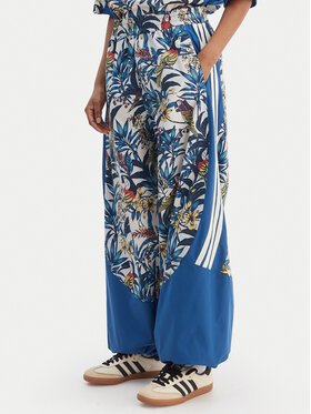 adidas adidas Pantaloni trening Farm Rio Premium KD4643 Albastru Loose Fit