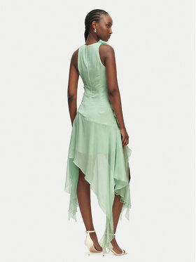 Bardot Bardot Koktel haljina Ivana 59046DB2 Zelena Regular Fit