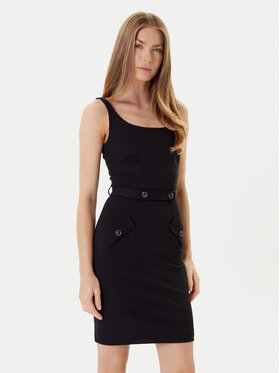 Marciano Guess Marciano Guess Sukienka koktajlowa 5YGK13 7160A Czarny Regular Fit