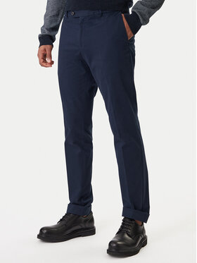BOSS BOSS Spodnie garniturowe C-Genius 50555035 Granatowy Slim Fit
