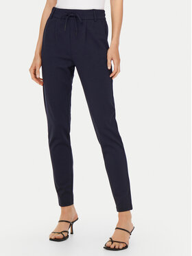 ONLY ONLY Spodnie materiałowe Poptrash 15115847 Granatowy Regular Fit