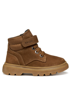 Geox Geox Schnürstiefeletten B Kiddartah B4662B 032FU C6777 S Braun