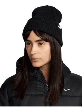 Nike Nike Czapka Peak Waffle Knit Beanie FZ2123-010 Czarny