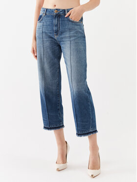 PINKO Pinko Jeans hlače Barbara 101713 A146 Modra Boyfriend Fit