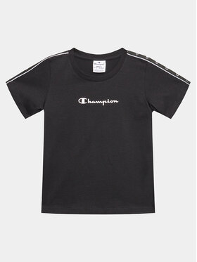 Champion Champion Футболка 404643 Чорний Regular Fit