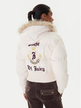 Juicy Couture Juicy Couture Kurtka zimowa JCOIJ225557 Różowy Oversize