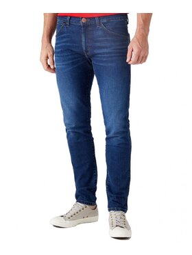 Wrangler Wrangler Jeansy BRYSON Niebieski Skinny Fit