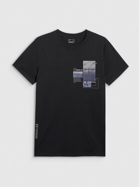 4F 4F T-Shirt VICTORY FIT Czarny Regular Fit