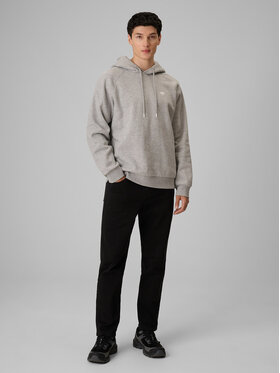 4F 4F Spodnie materiałowe ESSENTIAL Czarny Regular Fit